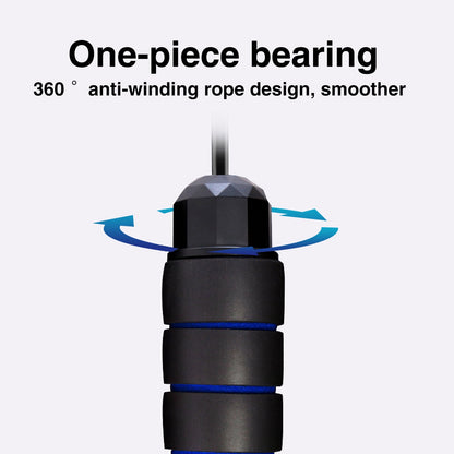 Cuerda para Saltar Ajustable – Comba de Fitness Ligera y Duradera para Ejercicio Aeróbico en Casa