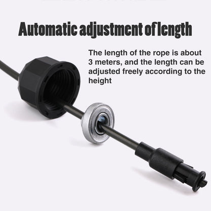 Cuerda para Saltar Ajustable – Comba de Fitness Ligera y Duradera para Ejercicio Aeróbico en Casa